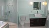 Shower and vanity