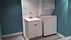 Tiled laundry platform