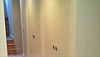 Flush-mount custom cabinet detail